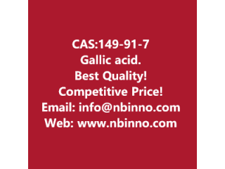 Gallic acid manufacturer CAS:149-91-7
