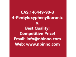 4-Pentyloxyphenylboronic acid manufacturer CAS:146449-90-3
