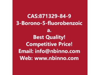 3-Borono-5-fluorobenzoic acid manufacturer CAS:871329-84-9
