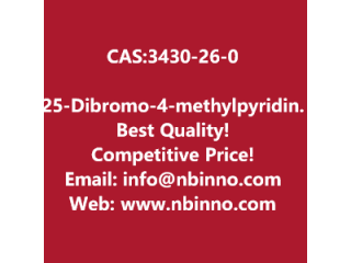 2,5-Dibromo-4-methylpyridine manufacturer CAS:3430-26-0
