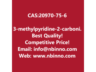 3-methylpyridine-2-carbonitrile manufacturer CAS:20970-75-6