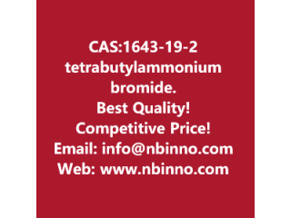 Tetrabutylammonium bromide manufacturer CAS:1643-19-2
