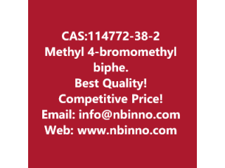 Methyl 4'-bromomethyl biphenyl-2-carboxylate manufacturer CAS:114772-38-2
