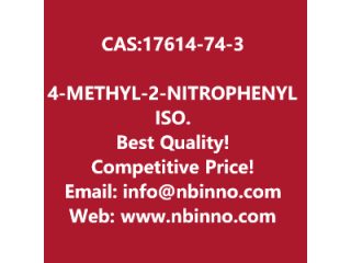 4-METHYL-2-NITROPHENYL ISOTHIOCYANATE manufacturer CAS:17614-74-3
