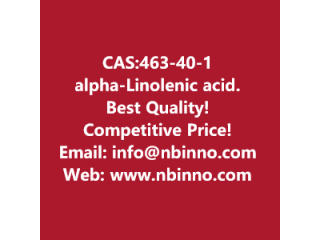 Alpha-Linolenic acid manufacturer CAS:463-40-1
