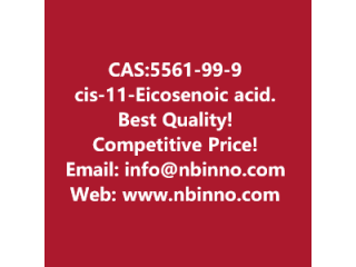 Cis-11-Eicosenoic acid manufacturer CAS:5561-99-9