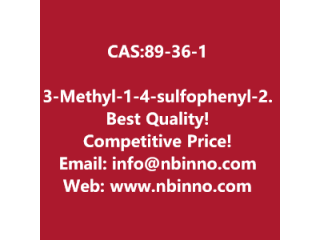 3-Methyl-1-(4-sulfophenyl)-2-pyrazolin-5-one manufacturer CAS:89-36-1

