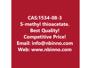 S-methyl thioacetate manufacturer CAS:1534-08-3