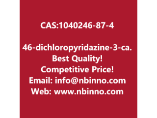 4,6-dichloropyridazine-3-carboxylic acid manufacturer CAS:1040246-87-4
