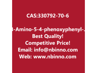3-Amino-5-(4-phenoxyphenyl)-1H-pyrazole-4-carbonitrile manufacturer CAS:330792-70-6