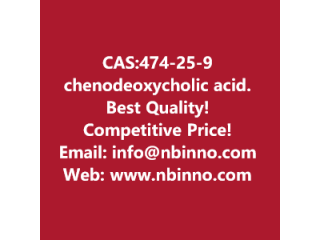 Chenodeoxycholic acid manufacturer CAS:474-25-9