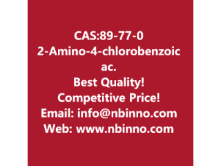 2-Amino-4-chlorobenzoic acid manufacturer CAS:89-77-0
