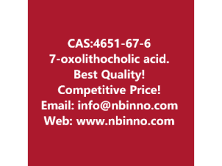 7-oxolithocholic acid manufacturer CAS:4651-67-6
