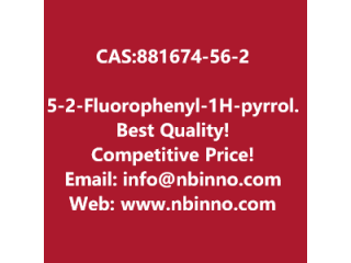 5-(2-Fluorophenyl)-1H-pyrrole-3-carboxaldehyde manufacturer CAS:881674-56-2