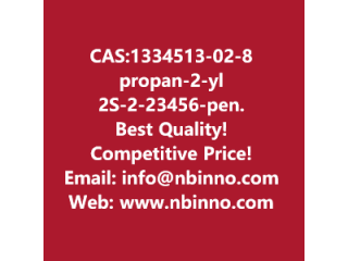 Propan-2-yl (2S)-2-[[(2,3,4,5,6-pentafluorophenoxy)-phenoxyphosphoryl]amino]propanoate manufacturer CAS:1334513-02-8
