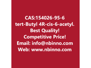 Tert-Butyl (4R-cis)-6-[(acetyloxy)methyl]-2,2-dimethyl-1,3-dioxane-4-acetate manufacturer CAS:154026-95-6
