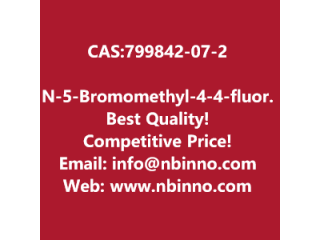  N-[5-Bromomethyl-4-(4-fluorophenyl)-6-isopropylpyrimidine-2-yl]-N-methylmethane sulfonamide manufacturer CAS:799842-07-2
