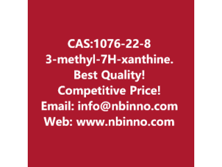 3-methyl-7H-xanthine manufacturer CAS:1076-22-8
