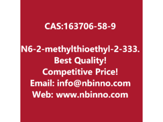 N6-(2-methylthioethyl)-2-(3,3,3-trifluoropropylthio)adenosine manufacturer CAS:163706-58-9
