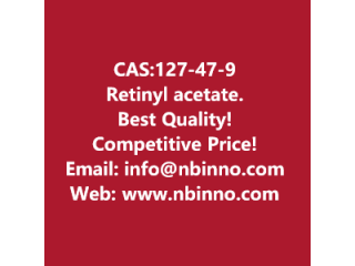 Retinyl acetate manufacturer CAS:127-47-9
