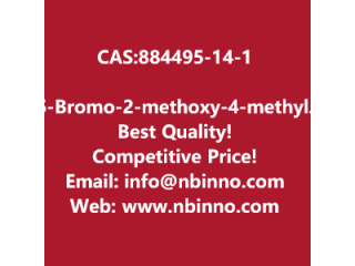 5-Bromo-2-methoxy-4-methyl-3-nitropyridine manufacturer CAS:884495-14-1

