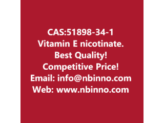Vitamin E nicotinate manufacturer CAS:51898-34-1
