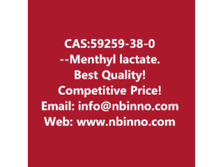 (-)-Menthyl lactate manufacturer CAS:59259-38-0
