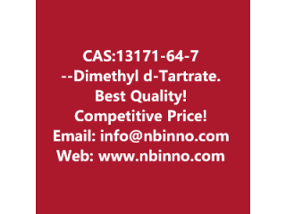 (-)-Dimethyl d-Tartrate manufacturer CAS:13171-64-7
