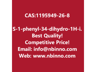 (S)-1-phenyl-3,4-dihydro-1H-isoquinoline-2-carbonyl chloride manufacturer CAS:1195949-26-8
