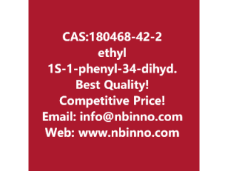 Ethyl (1S)-1-phenyl-3,4-dihydro-1H-isoquinoline-2-carboxylate manufacturer CAS:180468-42-2