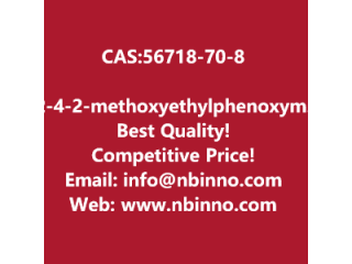 2-[[4-(2-methoxyethyl)phenoxy]methyl]oxirane manufacturer CAS:56718-70-8
