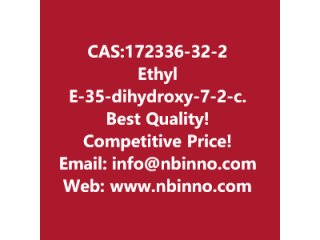 Ethyl (E)-3,5-dihydroxy-7-[2-cyclopropyl-4-(4-fluorophenyl)-3-quinolinyl]-hept-6-enoate manufacturer CAS:172336-32-2
