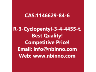 (R)-3-Cyclopentyl-3-(4-(4,4,5,5-tetramethyl-1,3,2-dioxaborolan-2-yl)-1H-pyrazol-1-yl)propanenitrile manufacturer CAS:1146629-84-6
