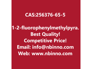 1-[(2-fluorophenyl)methyl]pyrazolo[3,4-b]pyridine-3-carbonitrile manufacturer CAS:256376-65-5
