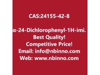 Α-(2,4-Dichlorophenyl)-1H-imidazole-1-ethanol manufacturer CAS:24155-42-8
