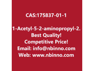 1-Acetyl-5-(2-aminopropyl)-2,3-dihydro-1H-indole-7-carbonitrile manufacturer CAS:175837-01-1
