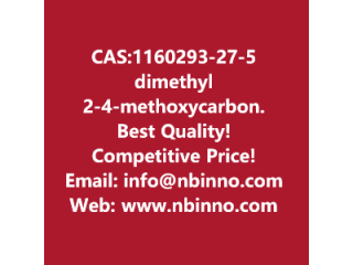 Dimethyl 2-(4-methoxycarbonyl-2-nitrophenyl)propanedioate manufacturer CAS:1160293-27-5
