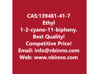Ethyl 1-((2'-cyano-[1,1'-biphenyl]-4-yl)methyl)-2-ethoxy-1H-benzo[d]imidazole-7-carboxylate manufacturer CAS:139481-41-7
