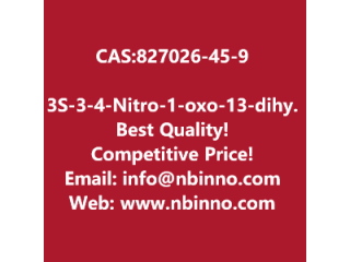 (3S)-3-(4-Nitro-1-oxo-1,3-dihydro-2H-isoindol-2-yl)piperidine-2,6-dione manufacturer CAS:827026-45-9

