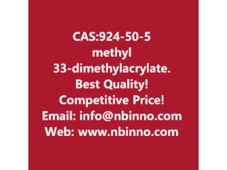 Methyl 3,3-dimethylacrylate manufacturer CAS:924-50-5