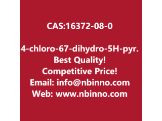 4-chloro-6,7-dihydro-5H-pyrrolo[2,3-d]pyrimidine manufacturer CAS:16372-08-0

