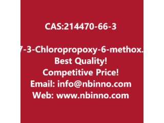 7-(3-Chloropropoxy)-6-methoxy-4-oxo-1,4-dihydro-3-quinolinecarbon itrile manufacturer CAS:214470-66-3
