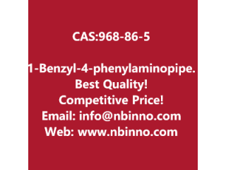 1-Benzyl-4-(phenylamino)piperidine-4-carbonitrile manufacturer CAS:968-86-5
