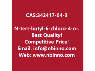 N-tert-butyl-6-chloro-4-(o-tolyl)nicotinamide manufacturer CAS:342417-04-3