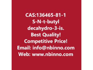 (S)-N-t-butyl decahydro-3-iso-quinolinecarboxamide manufacturer CAS:136465-81-1
