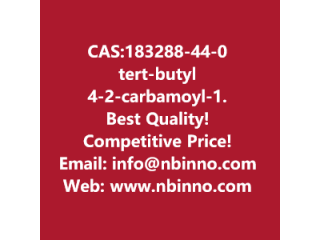 Tert-butyl 4-(2-carbamoyl-1-benzofuran-5-yl)piperazine-1-carboxylate manufacturer CAS:183288-44-0
