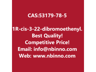 (1R-cis)-3-(2,2-dibromoethenyl)-2,2-dimethylcyclopropane carboxylic acid manufacturer CAS:53179-78-5
