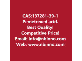 Pemetrexed acid manufacturer CAS:137281-39-1
