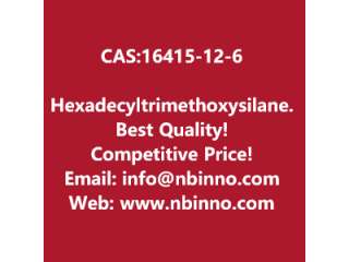 Hexadecyltrimethoxysilane manufacturer CAS:16415-12-6
