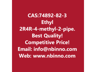 Ethyl (2R,4R)-4-methyl-2-piperidinecarboxylate manufacturer CAS:74892-82-3
